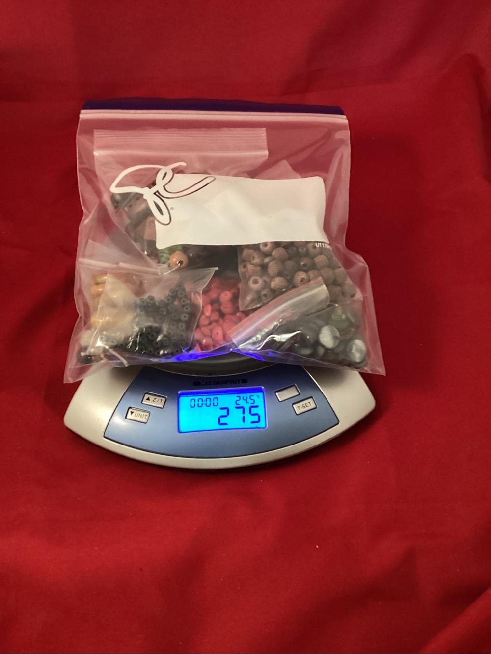 275 grams of Mixed beads for jewelry making